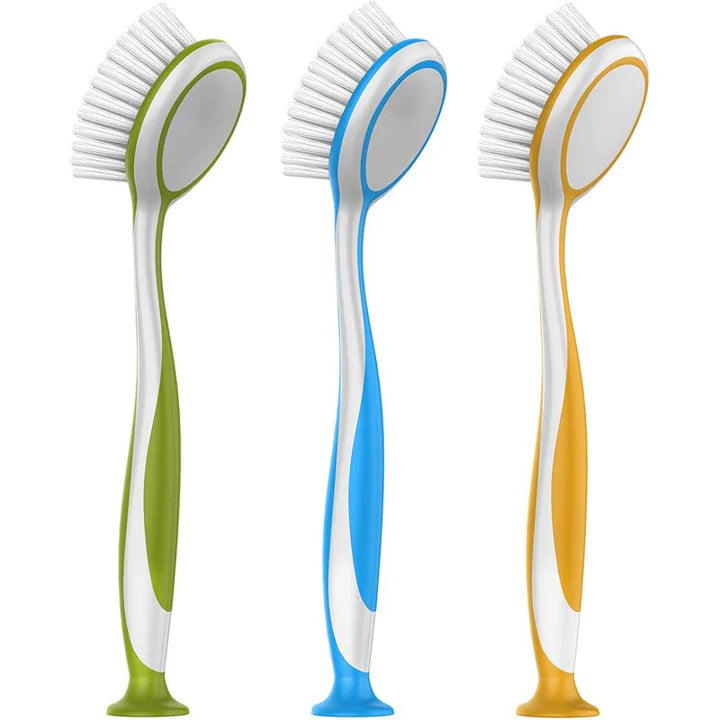 SW- Dish Brush with Sucker Pad Assorted Only 1 Supplied SW- Dish Brush with Sucker Pad Assorted Only 1 Supplied